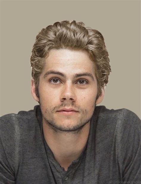 blonde dylan o brien